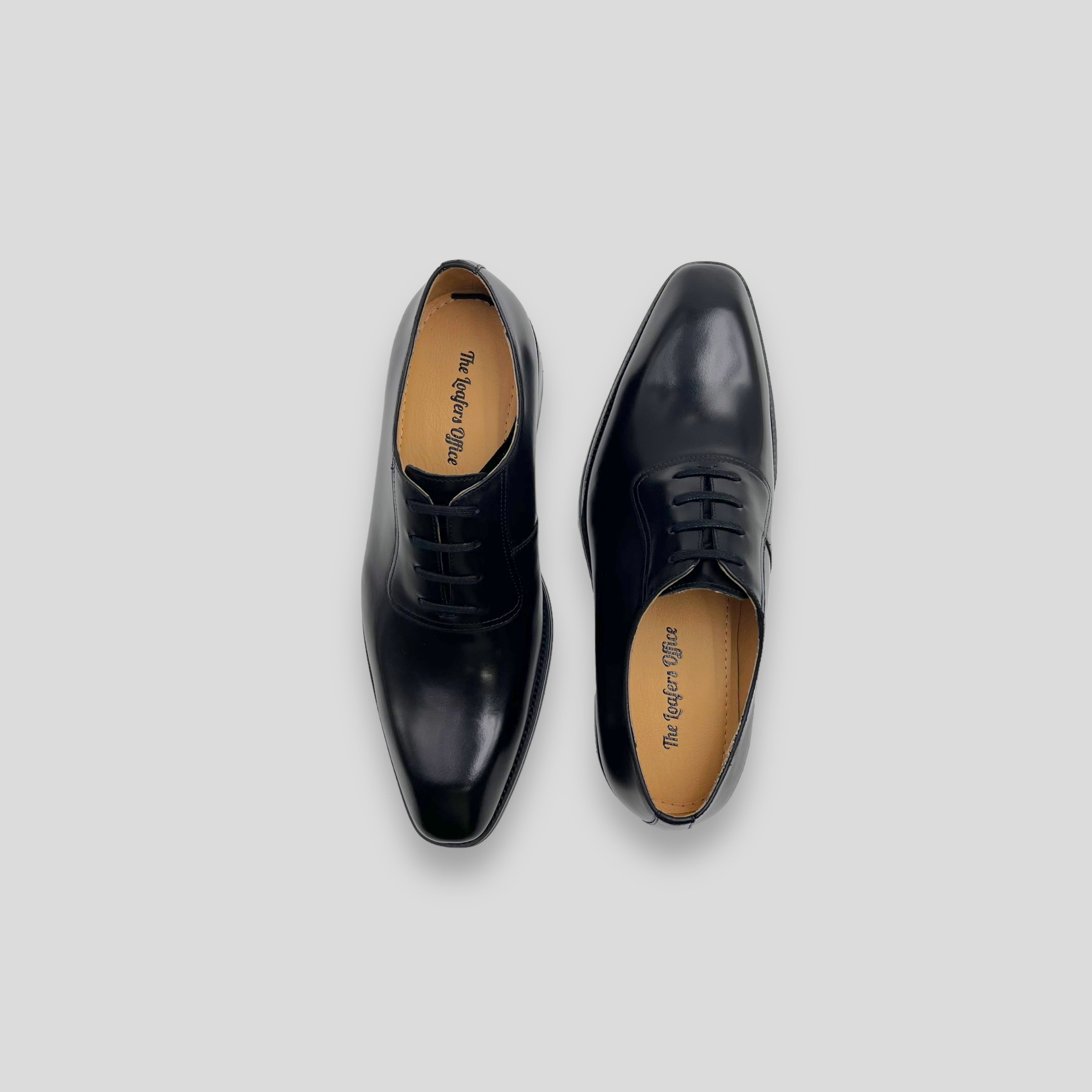 Plain Toe Oxford (Black)