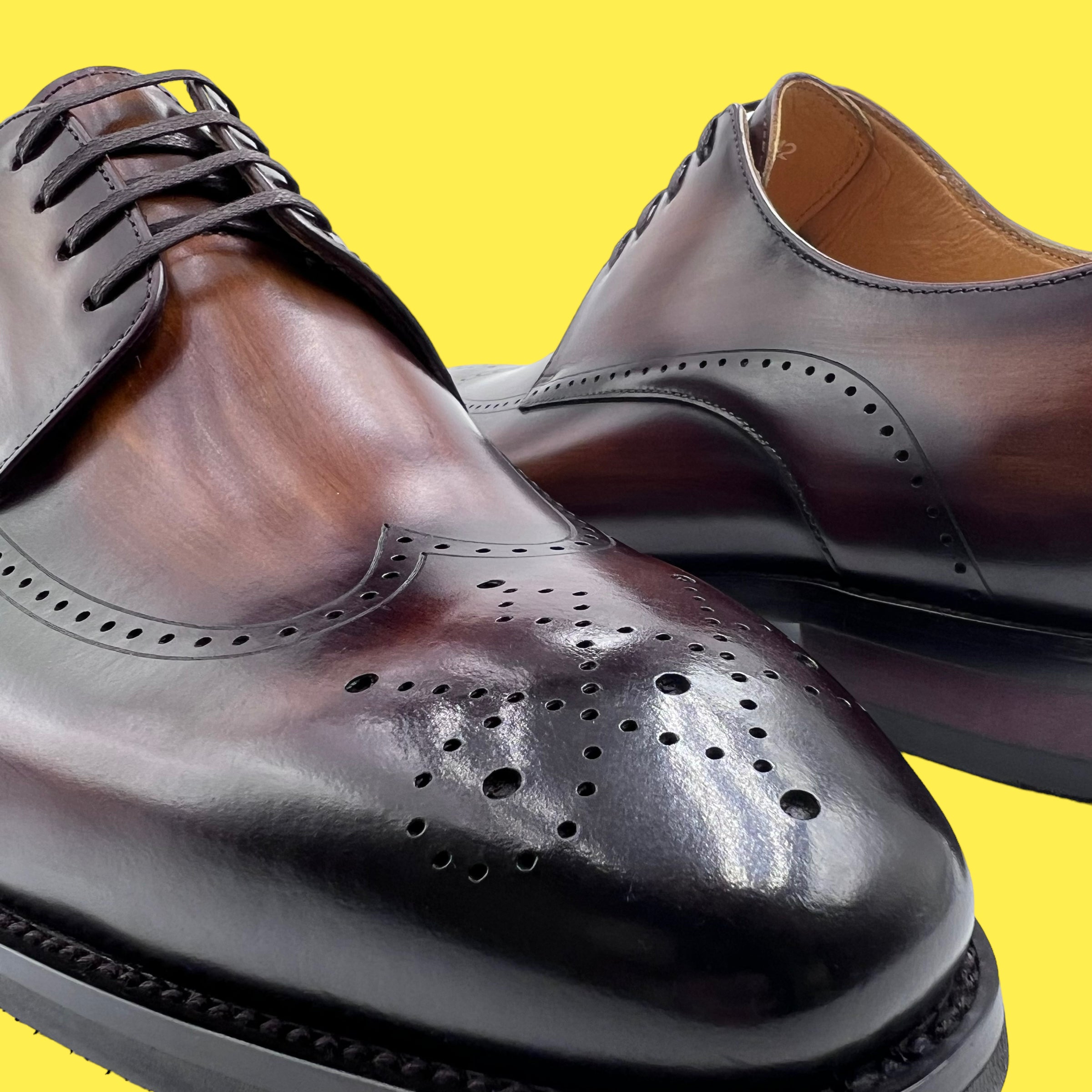 Wingtip Derby (Walnut Patina)