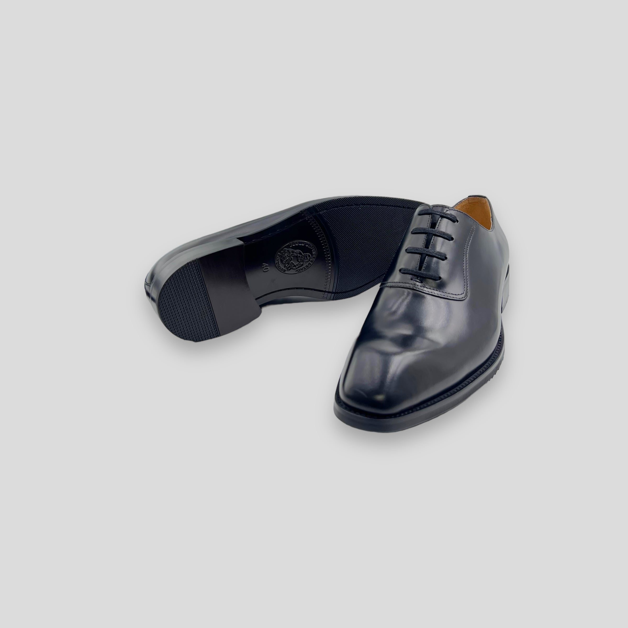 Plain Toe Oxford (Black)