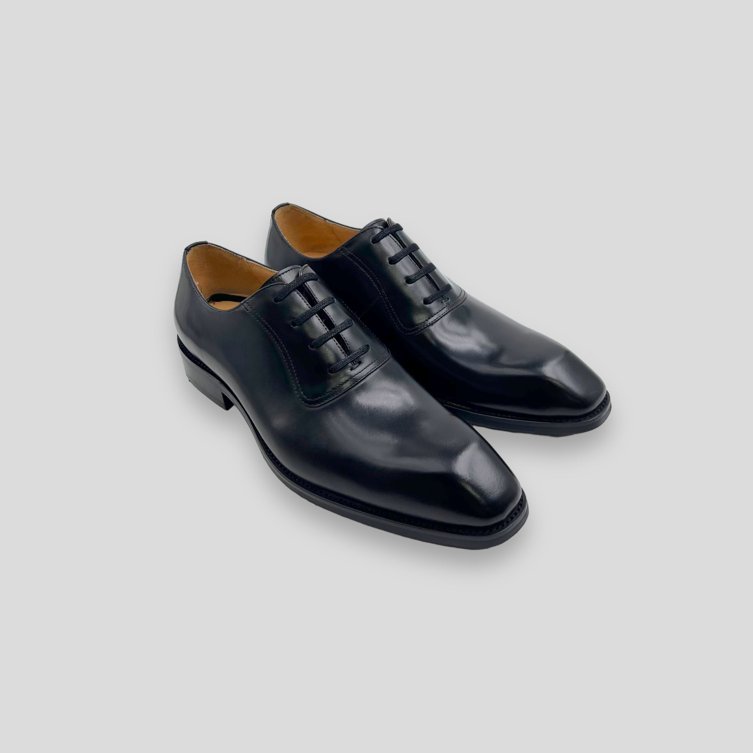 Plain Toe Oxford (Black)